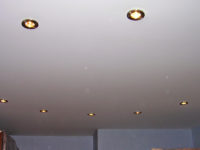 Матовый натяжной потолок в спальне, фото 117